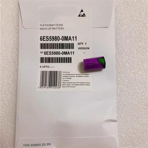 原装进口 适用西门子S5锂电PLC 6ES5980-0MA11 SL-350 1/2AA 3.6V