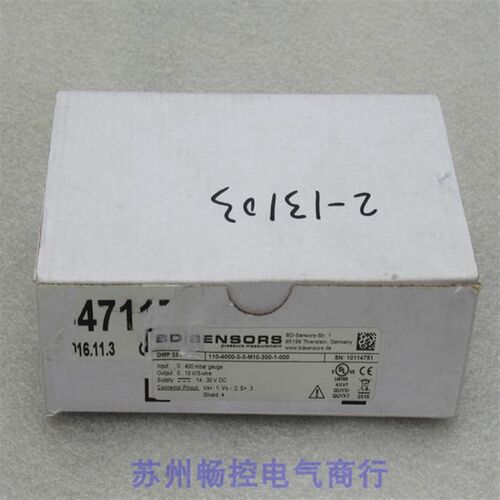 *现货销售*全新BD压力开关DMP331现货110-4000-3-3-M10-300-1-000