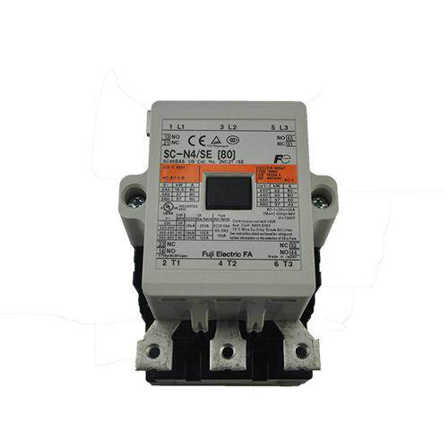 日立电梯配件原装进口富士直流10T接触器SC-N4/SE(80)DC48V SC-N4