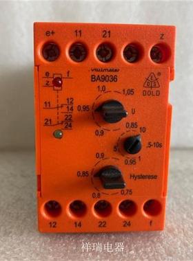 原装正品 德国  继电器 BA9036/012 BA9036 0029536 DC110V