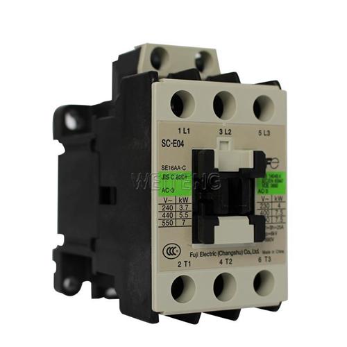SC-E04 E04P 接触器7.5KW三相16A SE16AA-C 原装Fe电机