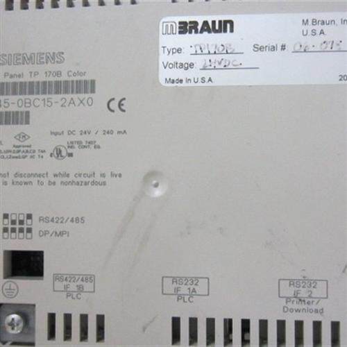 供应显示器6AV6545-OBC15-2AXO