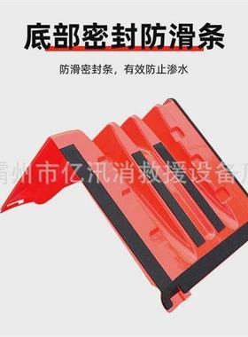 防汛挡水墙配电房不锈钢防鼠挡板防汛挡水板可拆卸抗洪防汛阻水墙