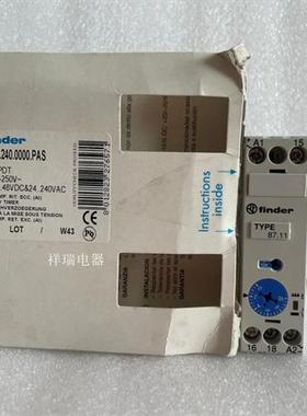 芬德时间继电器 87.11 87.11.0.240.0000 8711 0240 0000