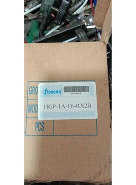 新款德克玛Dekema 油泵 齿轮泵 HGP-1A-F6-RX2B 原装品质保证现货