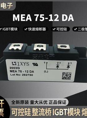 MEA75-12DA快恢复MEA250-12DA二极管模块MEA95-06DA MEA300-06DA