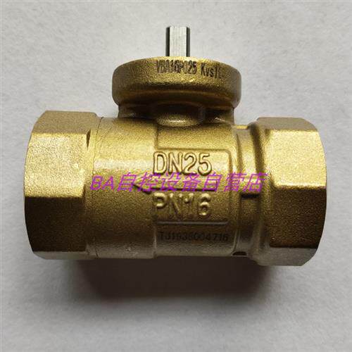 原装VBA216-025P-NVBA16P025螺纹二通球阀DN25黄铜水阀