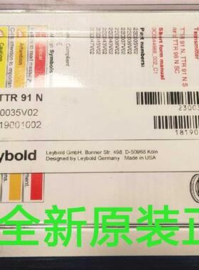 TTR91N  皮拉尼标准真空计 230035V02 全新原装 假一罚十 现货
