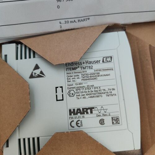 iTEMP TMT82 E+H温度变送器TMT-4325/190 TMT82-BAA3CB1A1AAA1
