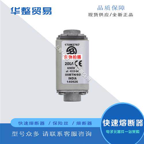 巴斯曼快速熔断器170M2866  170M2970 170M2972 170M2984