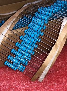 金属膜电阻3W3瓦680R680欧姆680E1%四色环插件电阻500只