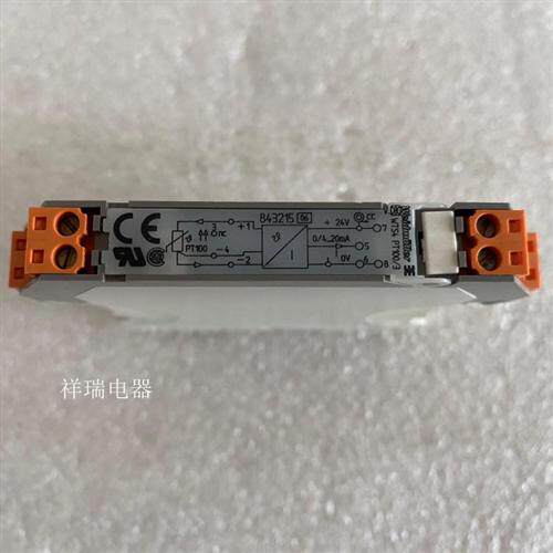 正品隔离器WTS4 PT100/3 843215