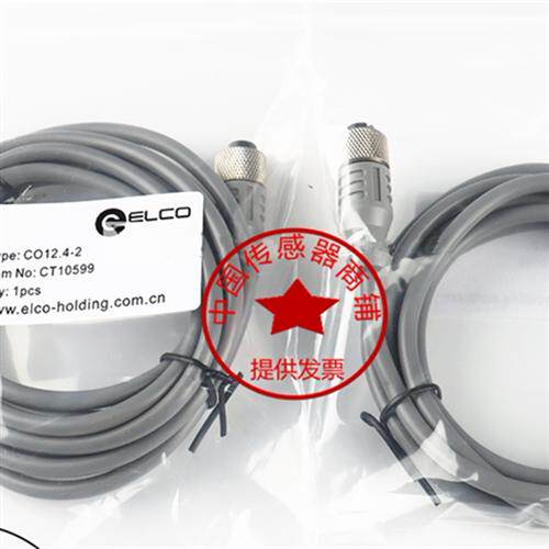 宜科ELCO接近开关CO12.4-2 CB12.4-5直头C8 CBO8.3 3芯5米