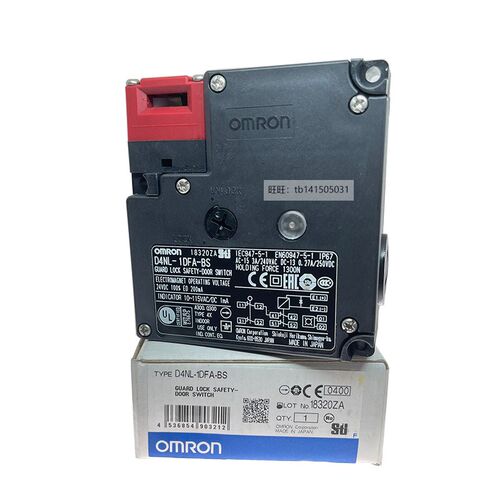 原装欧姆龙电磁锁定安全门开关 D4NL-1DFA-BS/D4NL-1AFA-B/2AFG-B