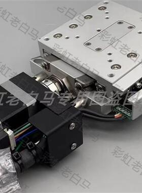 电动位移滑台 KGB07122AL  倾斜台 角度滑台 台面70全新