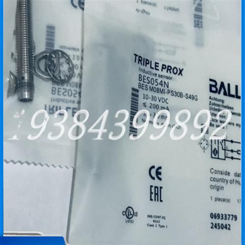 全新BES054N BESM08MI-PSC30B-S49G电感式接近开关传感器议