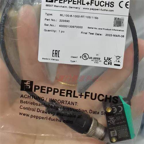 ML100-8-1000-RT/103/115b漫反射型光电传感器 货号:223590