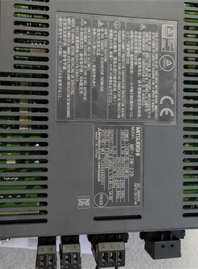 伺服驱动器MR-J3W-22B  MR-J3W-44B  原装正品欢迎询价议价出