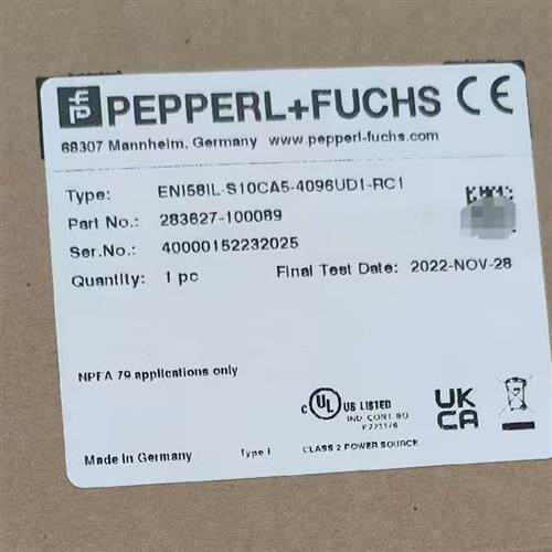 ENI58IL-S10CA5-4096UD1-RC1增量型编码器 283627-100089