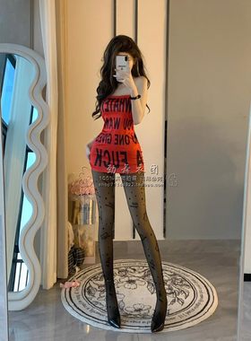 新款酒吧GOGO服装女DJ性感领舞服欧美风连衣裙爵士舞套装DS演出