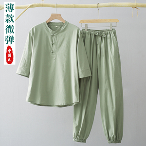 2022棉混纺居士服禅修服