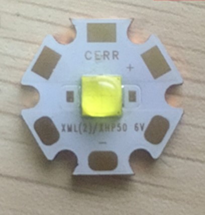 正品cree三代xhp50.2白黄光灯珠