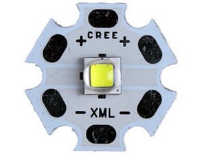 正品进口CREE二代XML2-U2 U3 1A 3C 7C灯珠 XM-L2 强光手电筒LED