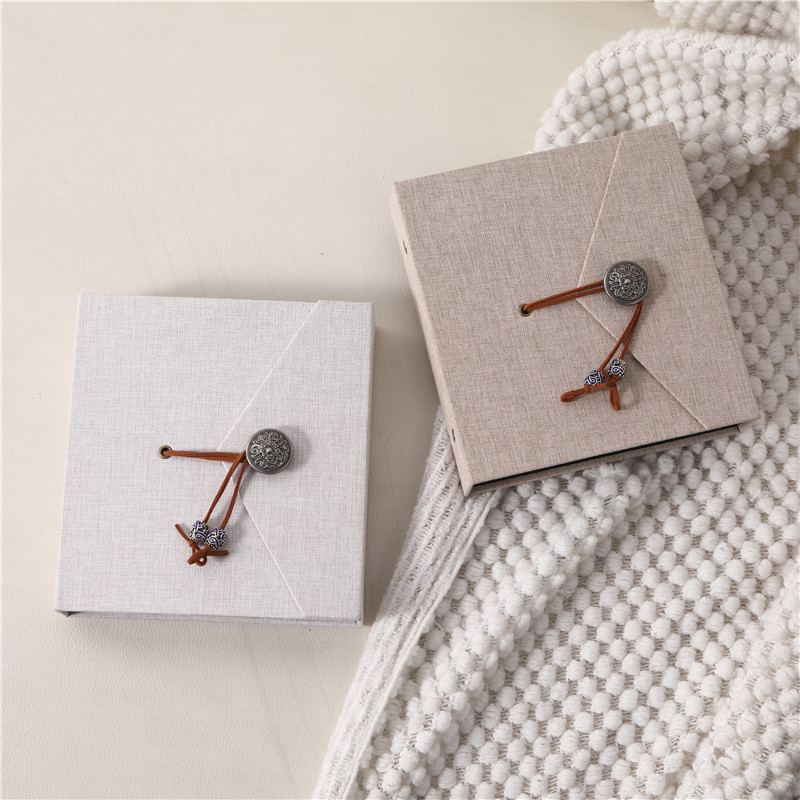 布面3寸4寸5寸6寸插页式插袋相册本影集家庭情侣宝宝回忆录纪念册