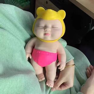 26cm娜塔莎娃娃解压玩具娜莎塔超大咖色白色黑色玩偶减压拉拉玩具