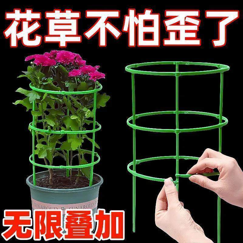 蟹爪兰花阳台支架园艺绿萝花架花架子室内家用铁线莲植物支架