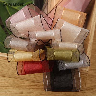 手工丝带kewgarden雪纱带