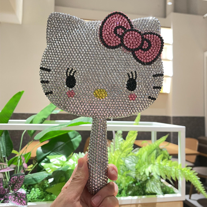 镜子手柄镜hellokitty节日礼物