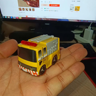 道路车LED发声发光钥匙扣挂件包装 电子玩具 饰礼品道路清障车