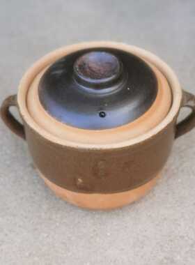 土砂锅炖锅家用明火燃气耐高温陶瓷炖汤煲汤无釉沙锅煲粗砂瓦罐