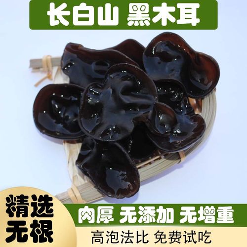 长白山黑木耳东北木耳东北土特产干货无根新货黑木耳包邮