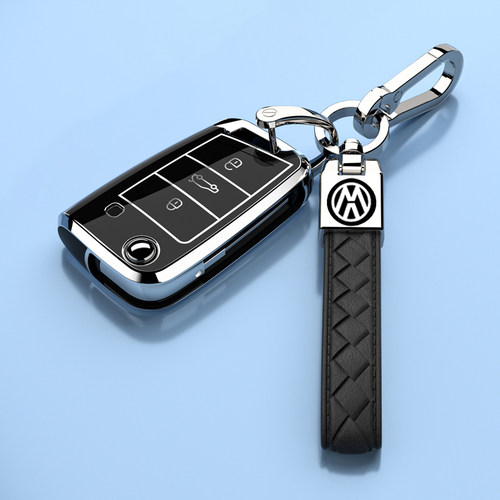 适用2025款大众朗逸新锐钥匙套新款新锐星空领先版专用包壳遥控扣