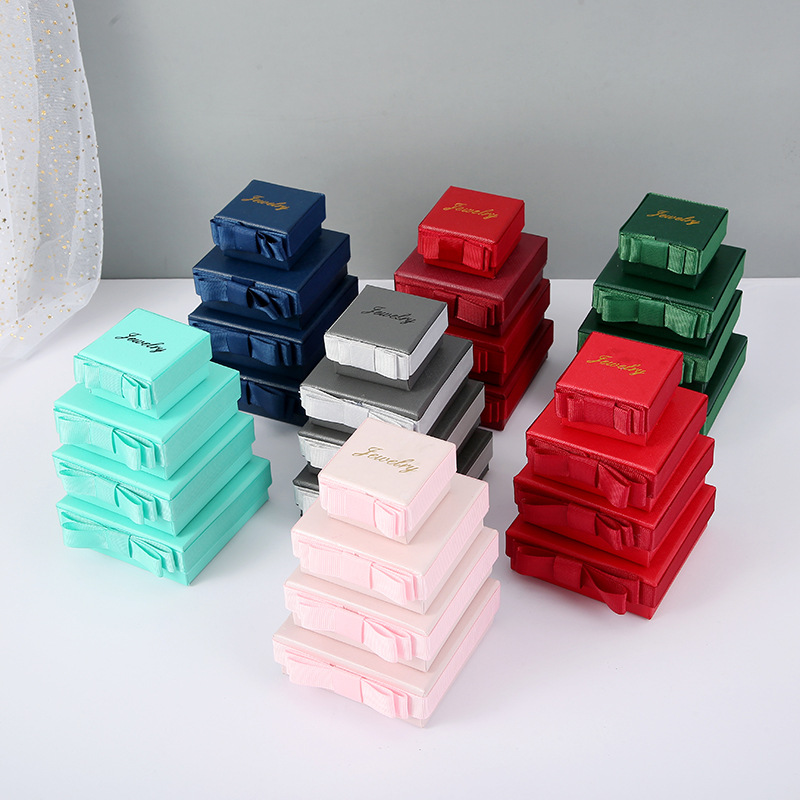 10个装现货首饰包装盒高档蝴蝶