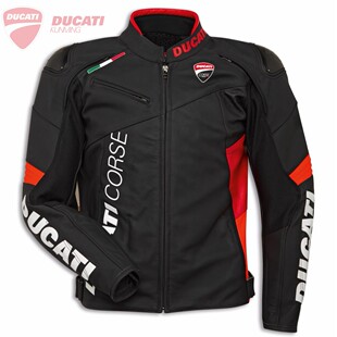 杜卡迪丹尼斯联名Corse 摩托车机车骑士防摔骑行皮革外套 C6皮衣