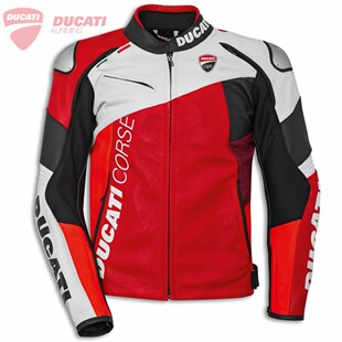 杜卡迪丹尼斯联名Corse 摩托车机车骑士防摔骑行皮革外套 C6皮衣