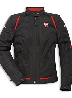 DUCATI杜卡迪SPIDI联名 Flow C4+女款夏季舒适透气织物夹克骑行服
