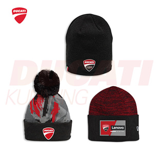 杜卡迪秋冬毛线帽青春潮流原宿风欧美风个性帽子保暖可爱通用四季