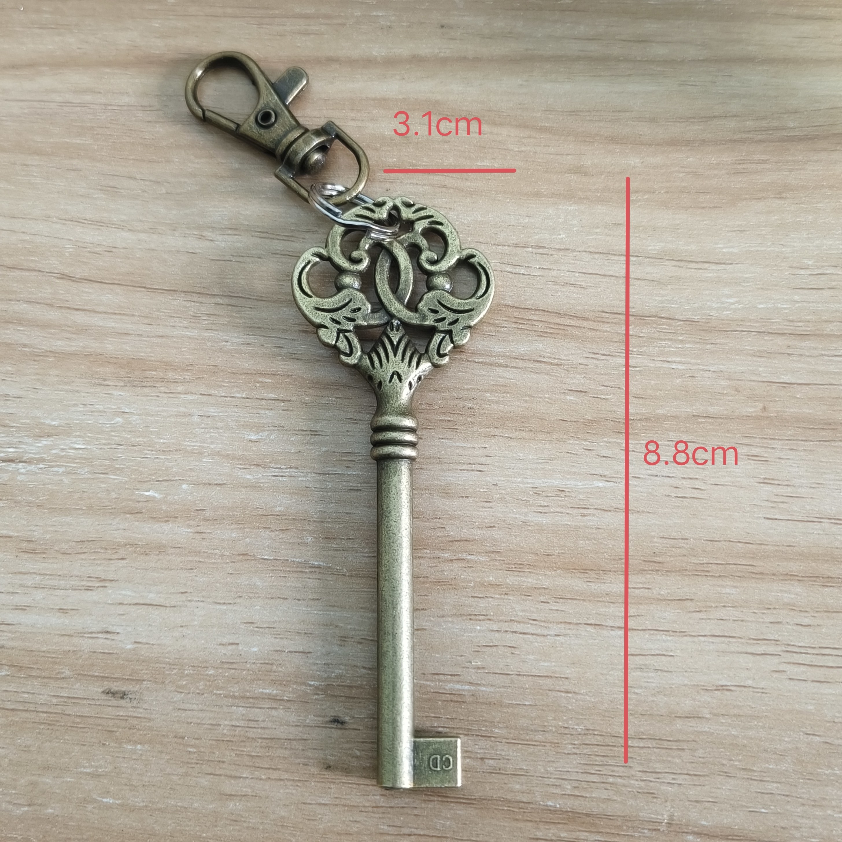 复古创意大钥匙，空心钥匙头挂件DIY饰品吊坠，锌合金包包挂件,服饰配件/皮带/帽子/围巾,钥匙扣,淘宝优惠券,粉丝福利购,淘宝优惠卷