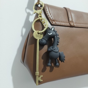 高冷马钥匙扣包包挂件饰品，宝藏钥匙+高冷马组合，多种组合搭配