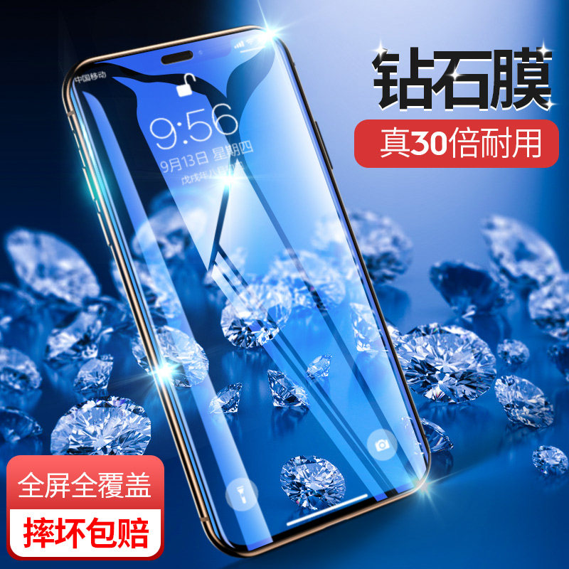 适用苹果手机膜iphone防窥钢化膜