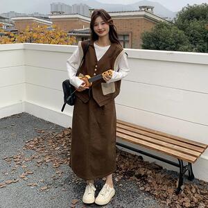 时尚套装女秋季长袖上衣半身裙两件套2C028-2506-P155-K238图片