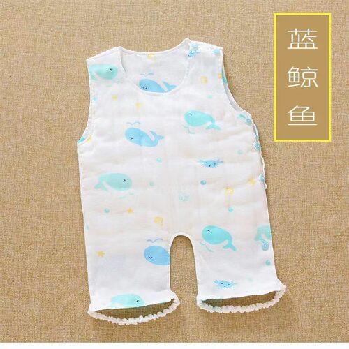 儿童睡觉纯棉花护肚子防受凉春秋夏季空调房护肚子神器纱布面料