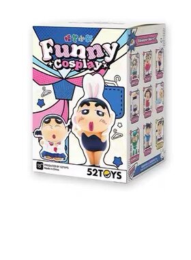52toy蜡笔小新搞怪COS系列盲盒手办可爱少女心摆件女生礼物车车