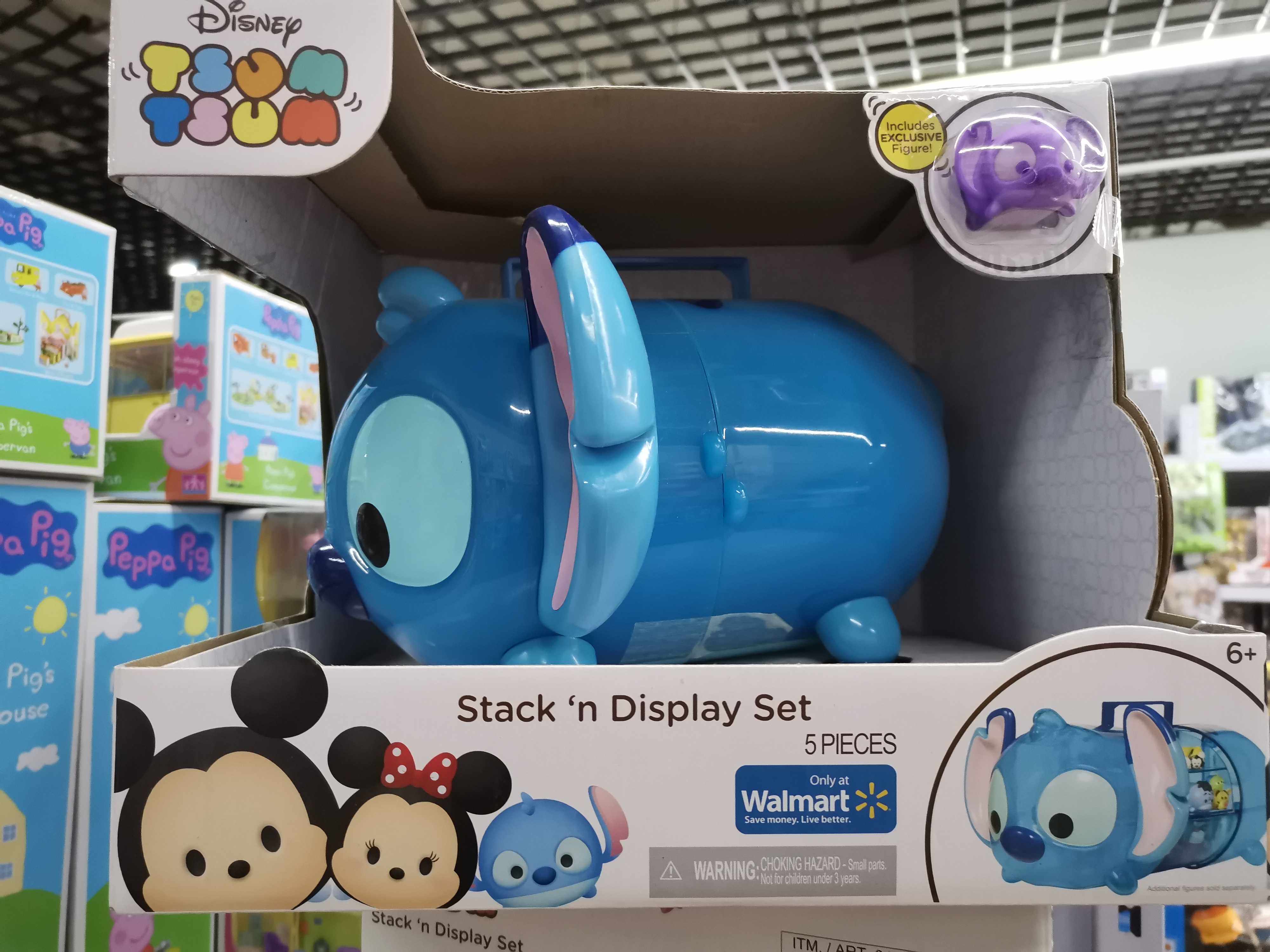 Disney 迪士尼 圣诞tsum tsum 米奇星际宝贝史迪奇 叠叠乐 层层叠