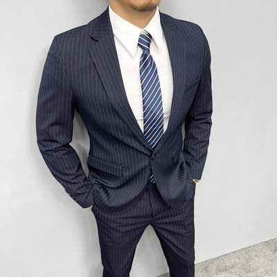 辉先生秋冬季粒扣商务休闲