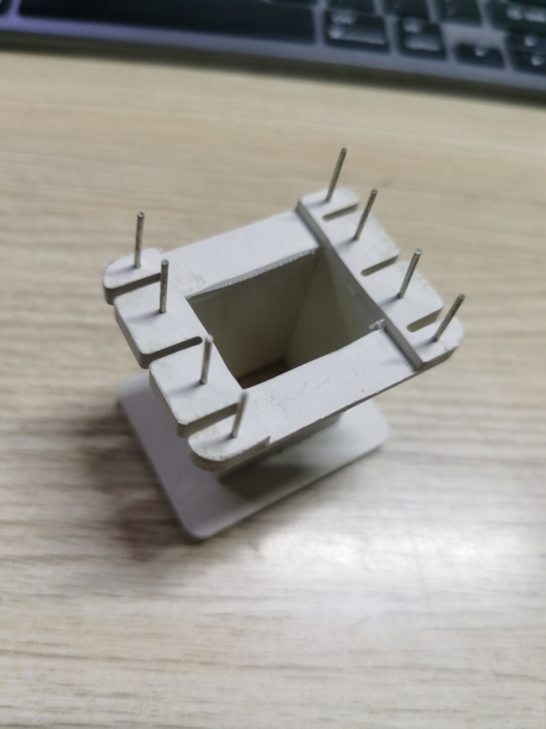 EE55C骨架立式4+4塑料 磁芯需要另外购买